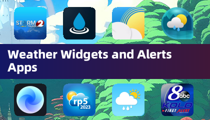 Weather Widgets and Alerts Apps
