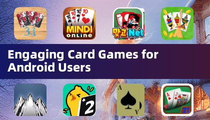 Nakakaapekto sa mga laro ng card para sa mga gumagamit ng Android