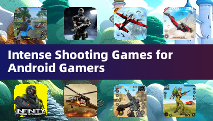 Android 玩家的激烈射擊遊戲