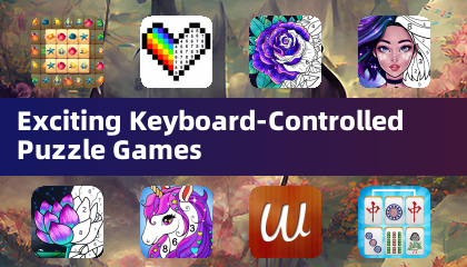 Exciting Keyboard-Controlled Puzzle Games