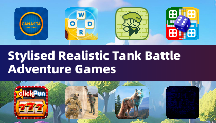 Stylised Realistic Tank Battle Adventure Games