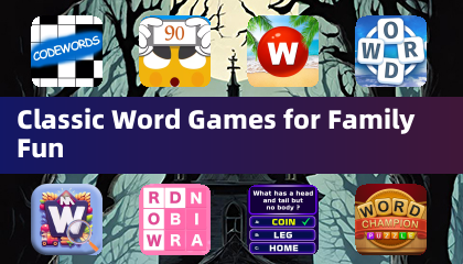 Classic Word Games for Family Fun