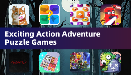 Exciting Action Adventure Puzzle Games