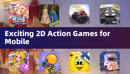 Juegos de acción 2D emocionantes para móviles