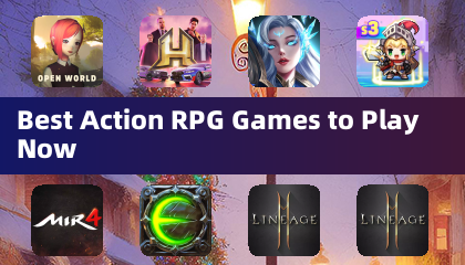 지금 플레이할 수 있는 최고의 액션 RPG 게임