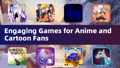 Juegos cautivadores para fans de anime y dibujos animados