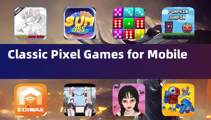 Juegos clásicos de píxeles para móviles