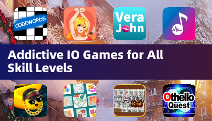 Juegos IO adictivos para todos los niveles de habilidad